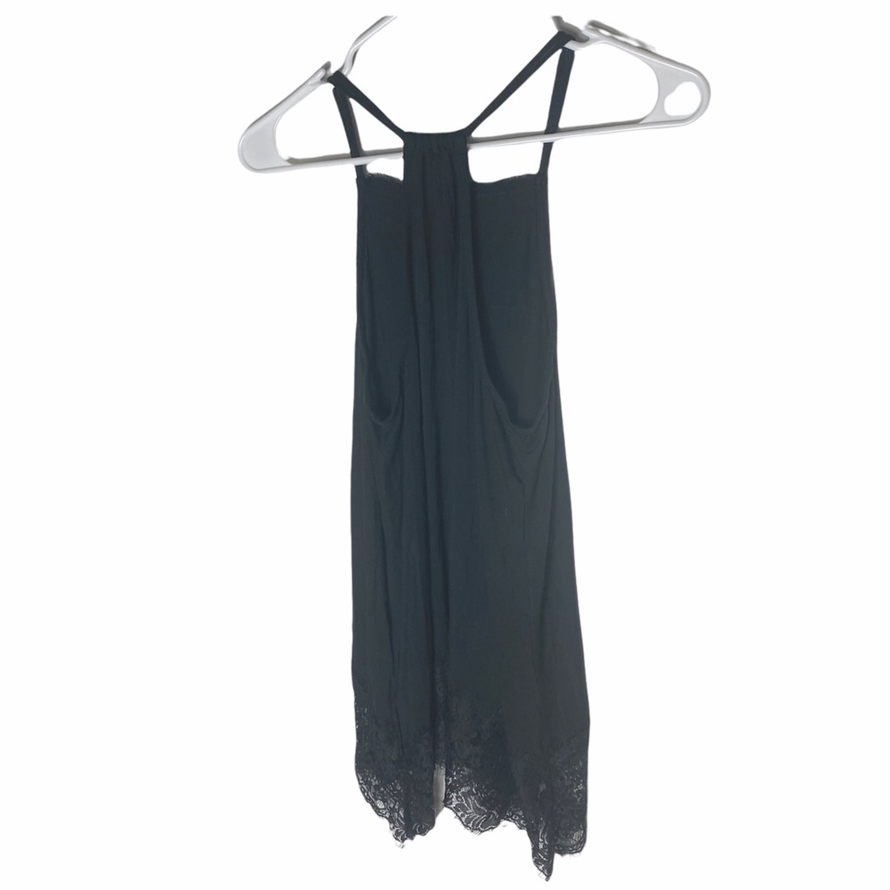 American Eagle Black Cami Lace Detail Size Medium